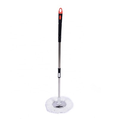 magic spin mop 360 with microfiber mop head refill and stainless twisted pole mop handle mop stick on sale