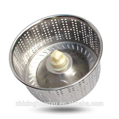 360 degree magic mop stainless steel spin mop basket